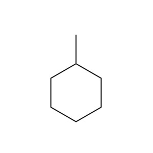 Metylcyklohexán C7H14 CAS NO.:108-87-2 Exteriér:Bezfarebná transparentná kvapalina